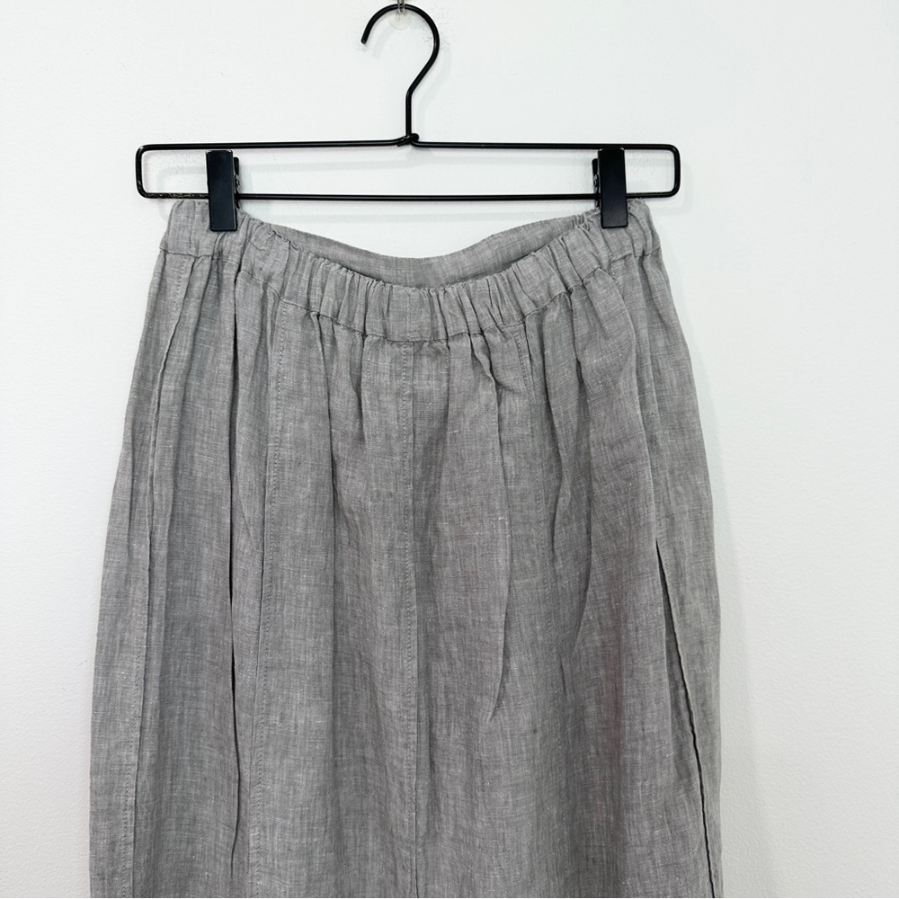 Flax Gray Maxi Skirt - Picture 4 of 5